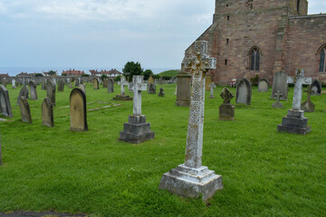 old graveyard in the north of england