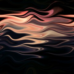 Seamless marble wet ripple wavy fluid pattern. High quality illustration. Smooth distorted liquid effect. Trendy artistic surface pattern design. Resembles hand marbled surface.