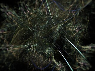 Imaginatory fractal background Image