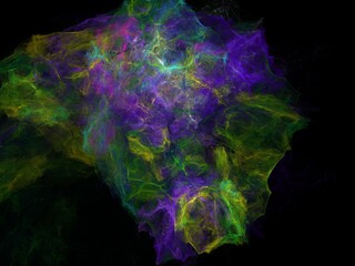 Imaginatory fractal background Image