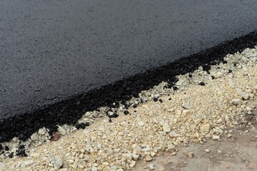 making new asphalt rock texture