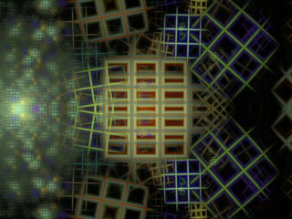 Imaginatory fractal background Image