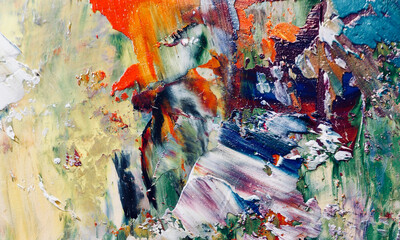  Color texture. Hand drawn.Abstract art background. Hand drawn .Oil painting on canvas.   Modern,...