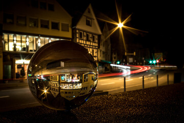 Nightlife in a ball