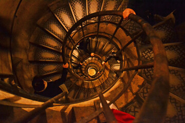 Arc De Triomphe Spiral Staircase
