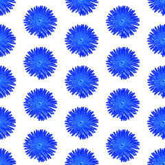 Abstract Flower Dandelion Pattern