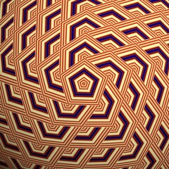 computer generated pattern.3d rendering, 3d illustration.