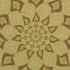 computer generated pattern.3d rendering, 3d illustration.