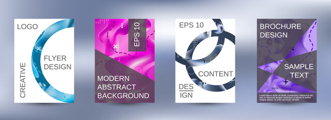 Creative fluid backgrounds