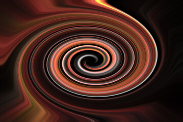 red, pink and black spiral