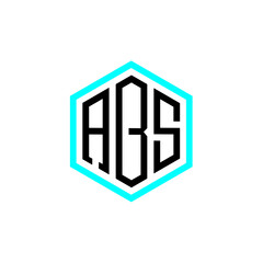 stander poligon letter logo design