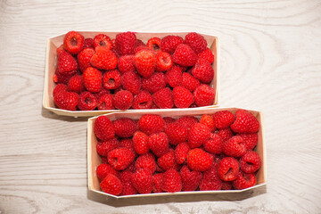 fresh raspberry