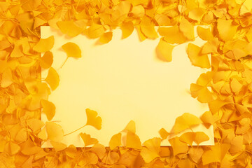 銀杏のフレーム