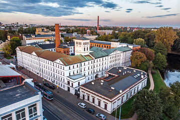 White Factory - the city of Lodz, Poland.	 - obrazy, fototapety, plakaty