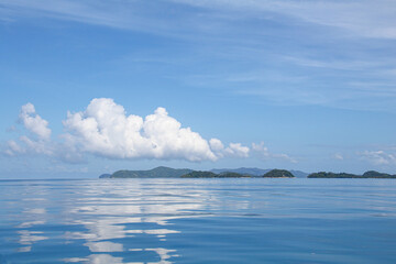 Beautiful landscape of Palawan, Philippines in Asia