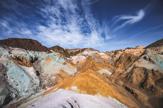 Artist's Palette At Death Valley National Park