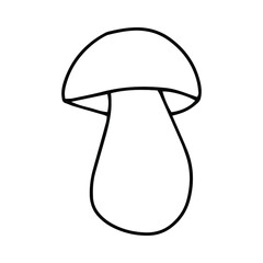 Pumpkin, leaf, acorn, mushroom.  Vector doodle element. For printing on paper, package, web banners, greeting cards. Autumn Thanksgiving day Happy Halloween party. Forest. Vegatarian food symbols.
