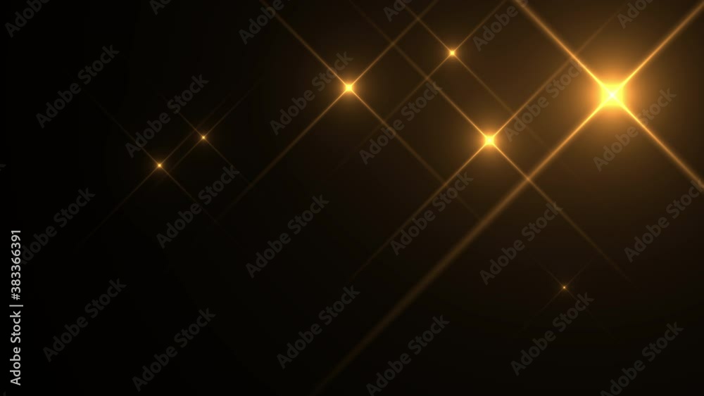 Wall mural flashing lights sparks background loop
