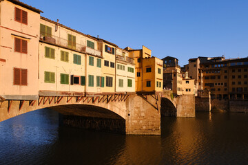 Fototapeta na wymiar Firenze ponte Vecchio 