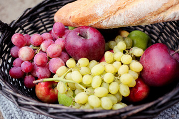 basket of fruits