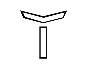 creative initial t logo letters and logo designs