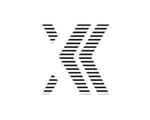 creative initial x logo letters and logo designs