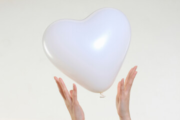 ハートの風船