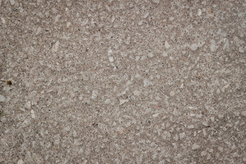 Photo of gray natural concrete old wall texture. Grey washed cement surface. Horizontal.