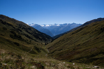 Fototapeta na wymiar Wonderful mountain landscape in the Austrian Alps