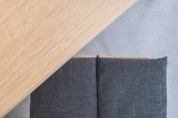 chair cushion detail in a minimalistic setup