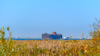 View of the Fort Alexander I or Plague - a monument of history and architecture of the XVIII...