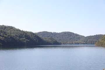 lake in the mountains