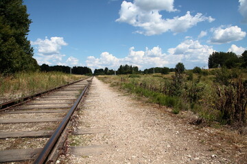 Fototapeta na wymiar Railway. Russia