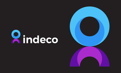 Indeco, i Letter vector Logo