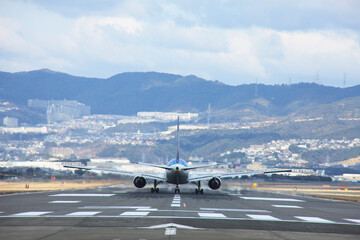 Fototapeta na wymiar 飛行機