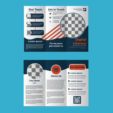 Creative corporate brochure template design
