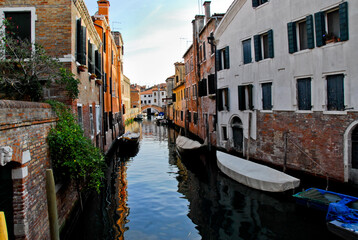 Fototapeta na wymiar Venetian Canal, Italy