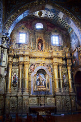 Fototapeta premium Quito, Ecuador - Inside La Compañía de Jesus Church