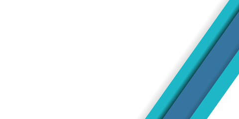 Modern green blue white abstract presentation background with overlap layers. Brochure template flyer design vector background 