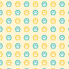 Vector seamless colorful pattern design, modern and stylish. Vector illustration.	
