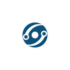 Circuit Logo Template vector