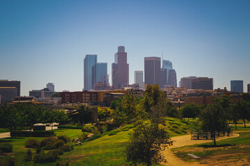 Obraz premium city downtown