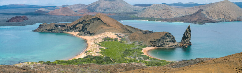 Bartolomé - Tracker. One of best places that you can visit if you travell to Galapagos islands, is Bartolomé island. The pinnacle is its landmark and the snorkelling in the area is pretty beautiful. T