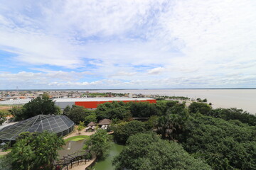 Fototapeta premium view of the city