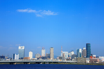 Obraz premium 大阪のビル群