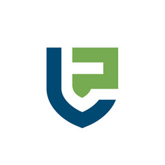 Initial letter LP or LD, Vector Logo Icon Design Template