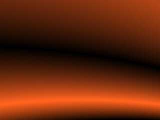 Halloween background, black and orange color abstract background with gradient, design for halloween, autumn background, desktop, wallpaper or website design.-Illustration