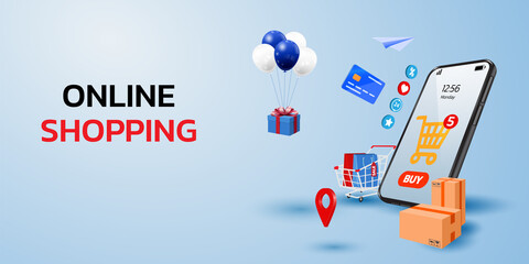 Online Shopping Concept