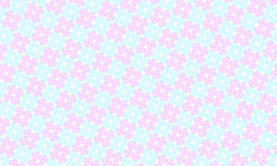 Seamless Geometric Pattern with Squares Textile - Wallpaper - Background