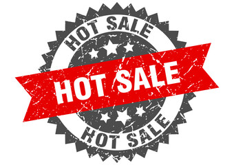 Obraz premium hot sale stamp. grunge round sign with ribbon